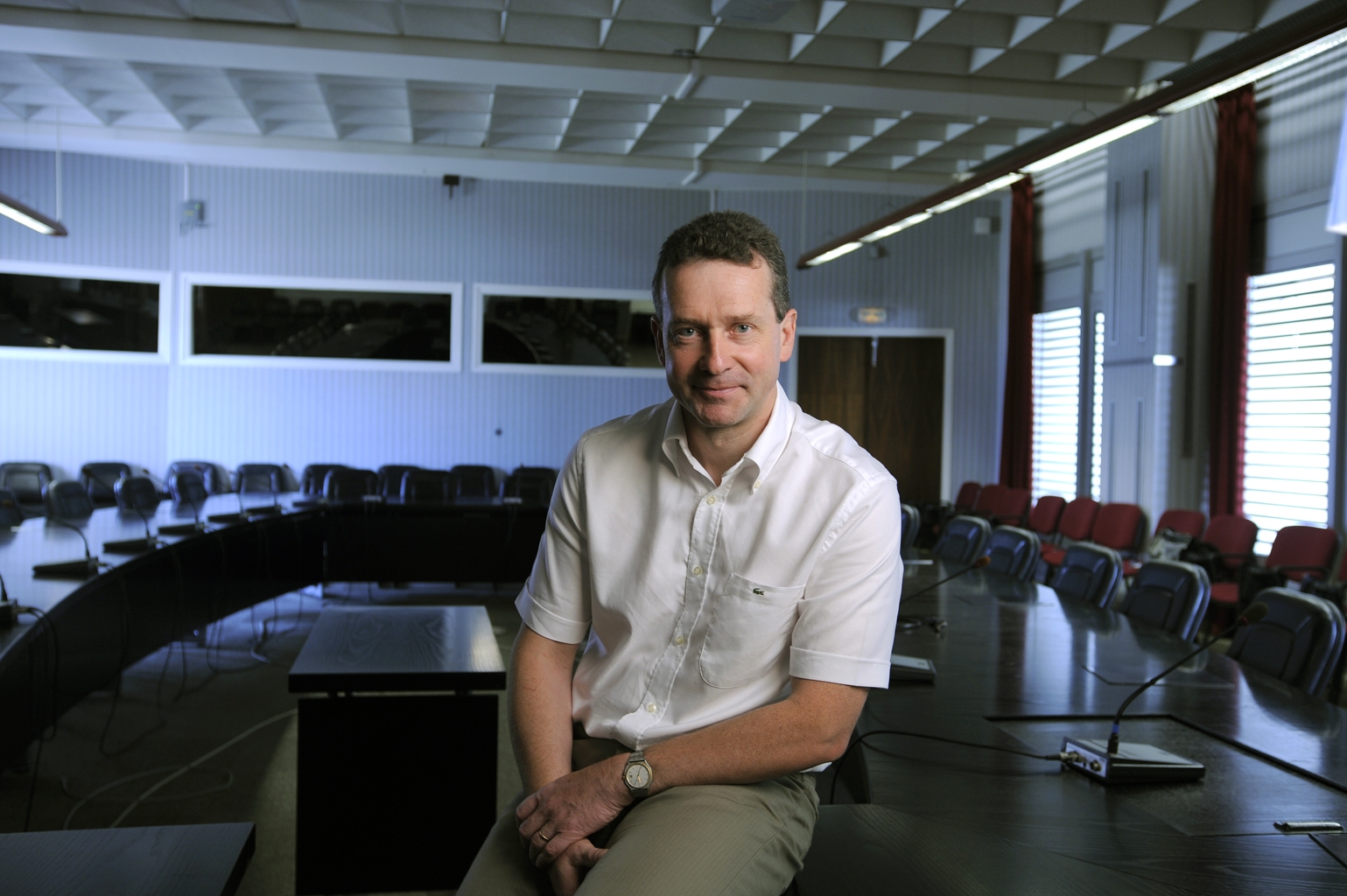 Philippe Roy, chef de projet HELIOS-2B au CNES. Crédits : CNES.
