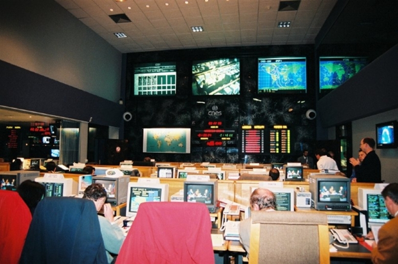 CNES SCP1 control station ; credits CNES/E.Grimault
