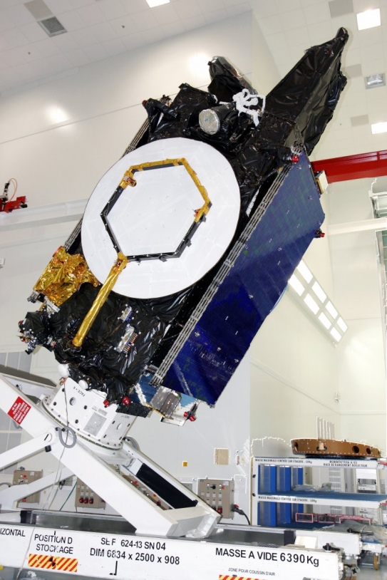 Apstar VI spacecraft ; credits Alcatel Space